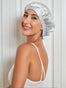 SilkCrown - Classic Silk Sleep Cap with Ribbon