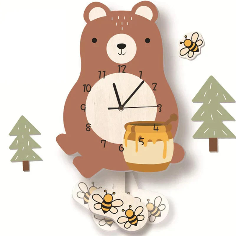ZooClock - Kids' Pendulum Timepiece