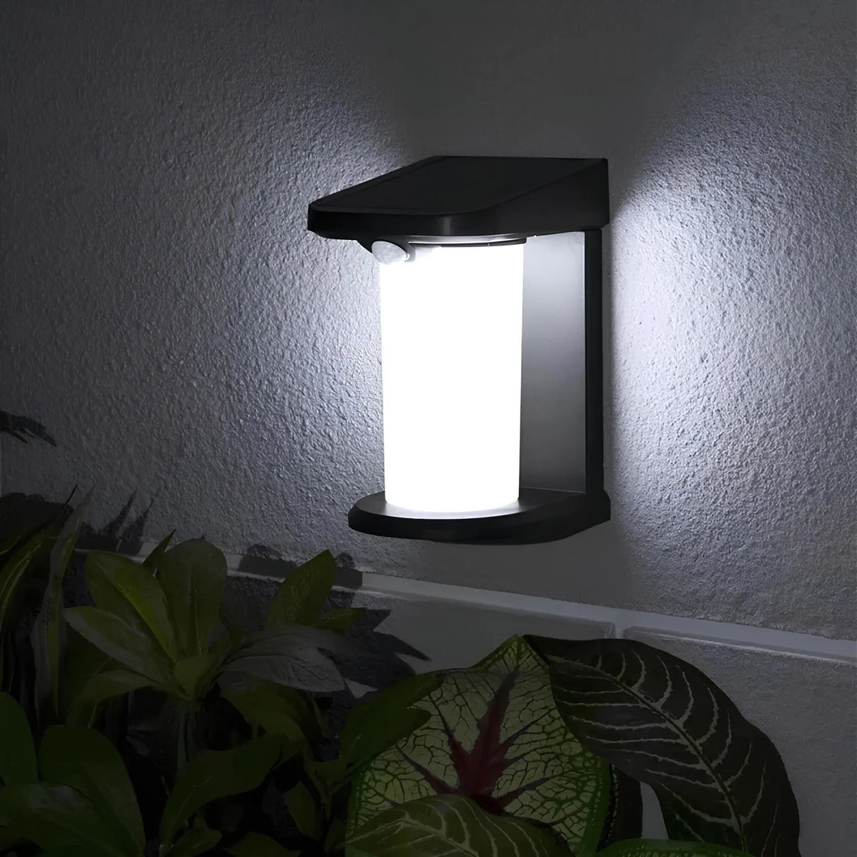 Solar Garden Lights - Motion Sensor LED Outdoor Wall Lamp for Security