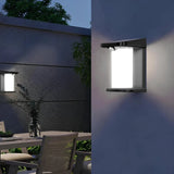 Solar Garden Lights - Motion Sensor LED Outdoor Wall Lamp for Security