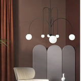 ArcGlow – Modern Curved Chandelier Light