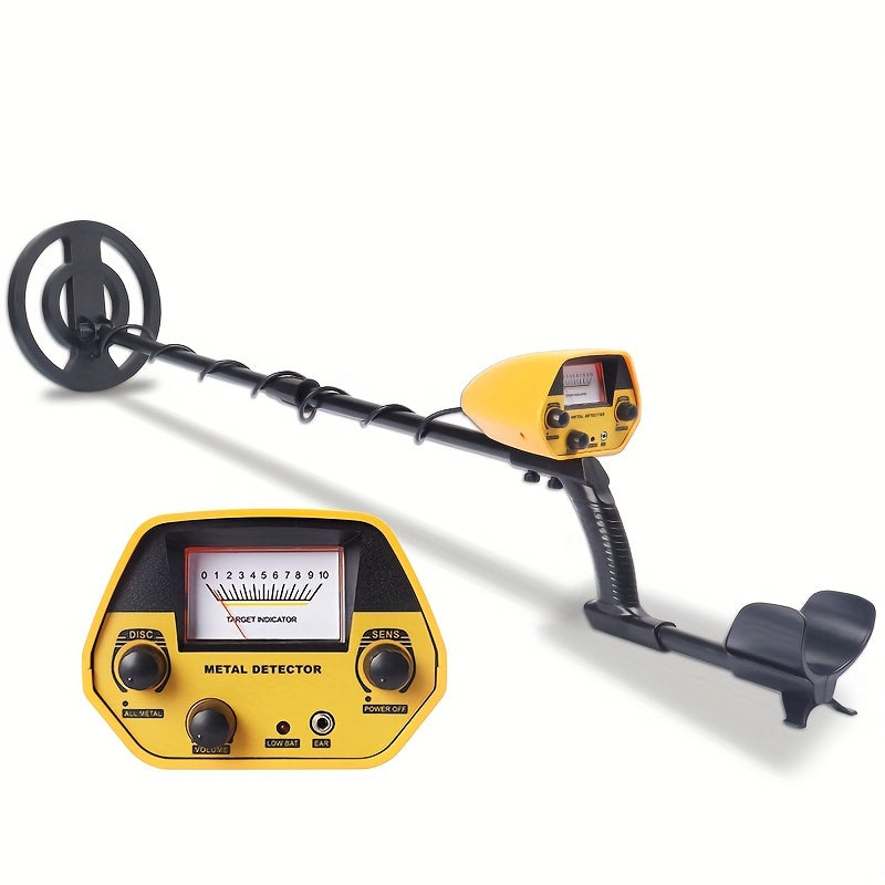 Compact Metal Detector with 20 cm Coil for Accurate Outdoor Treasure Hunting – Lightweight, User-Friendly, Versatile Detection