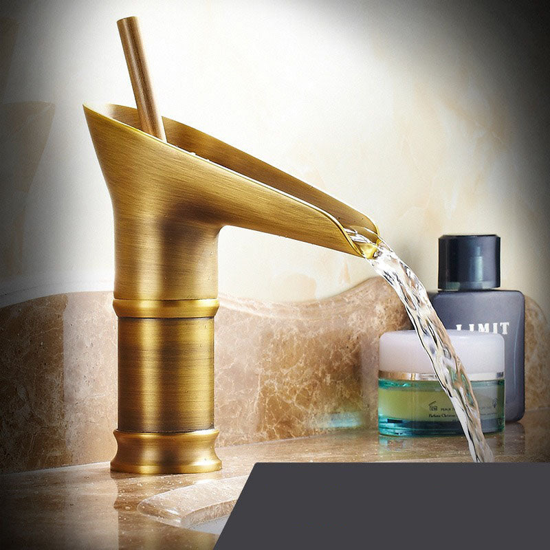 AquaScape - Retro Waterfall Bathroom Faucet