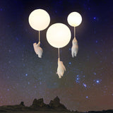 SkyLoom - Bear and Balloon Pendant Light for Kids