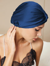 SilkRelax - Pure Silk Casual Sleep Cap for Night Comfort