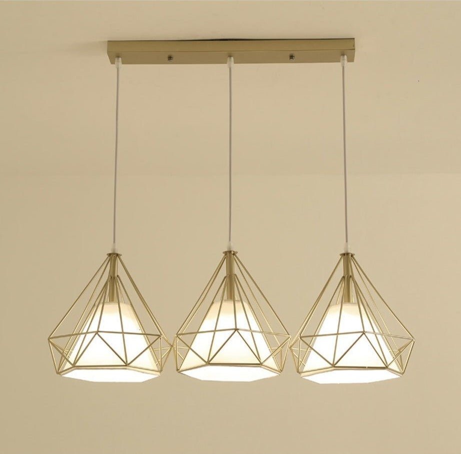 SteelAura – Modern Industrial Ceiling Light