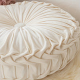VelvetGlow - Soft Round Cushion for Cozy Spaces