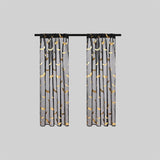 ShadowWings – Sheer Curtains with Bat Pattern