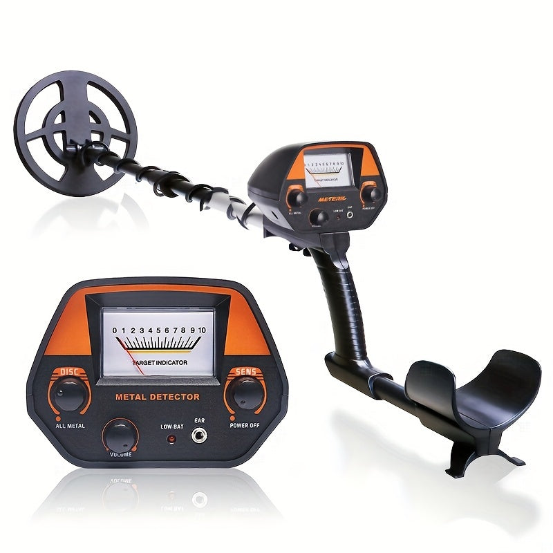 Compact Metal Detector with 20 cm Coil for Accurate Outdoor Treasure Hunting – Lightweight, User-Friendly, Versatile Detection