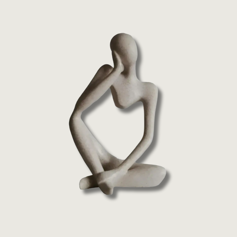 ThinkForm - Abstract Thinker Sculpture