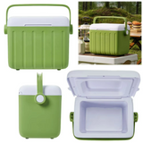 6L Camping Cooler Box Multipurpose Insulated Ice Chest for Camping Picnic Beach Drink Beverage Fishing