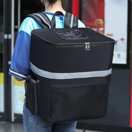 Thermal Food Cooler Bag Delivery Insulated Backpack