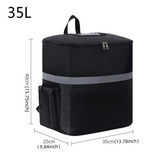 Thermal Food Cooler Bag Delivery Insulated Backpack