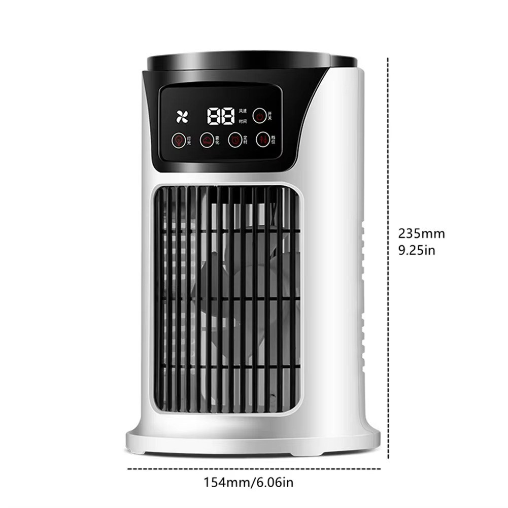 Water Cooling Fan With Humidifier for Bedroom Living Room Office