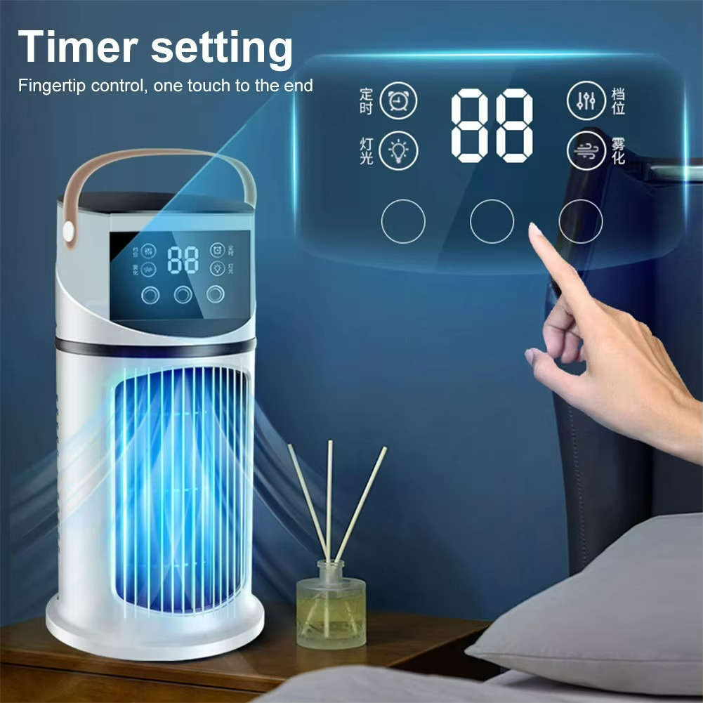Water Cooling Fan With Humidifier for Bedroom Living Room Office