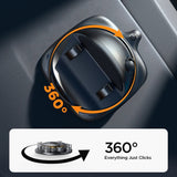360° Rotating Car Phone Holder – Adjustable Dashboard and Air Vent Mount for Cell Phones 4-6.5 Inches