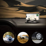 360° Rotating Car Phone Holder – Adjustable Dashboard and Air Vent Mount for Cell Phones 4-6.5 Inches