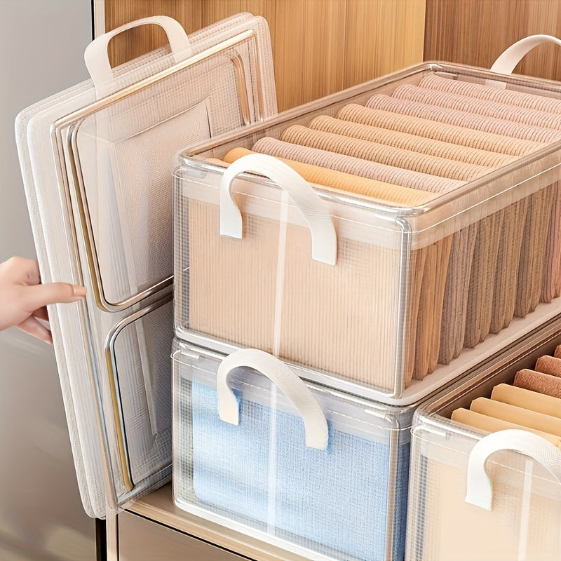 SmartStorage - 4 Sustainable Bins with Handles