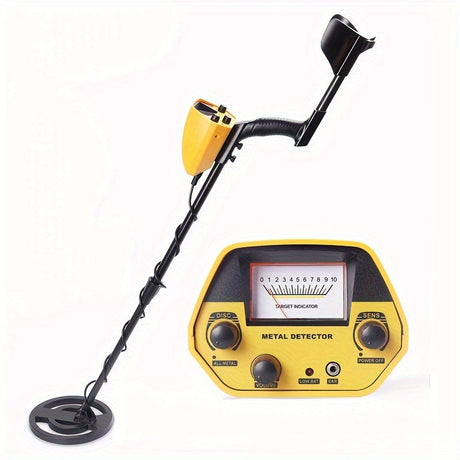 Compact Metal Detector with 20 cm Coil for Accurate Outdoor Treasure Hunting – Lightweight, User-Friendly, Versatile Detection