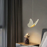 WingAura - Elegant LED Pendant with Butterfly Wings