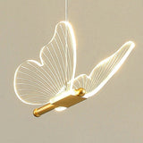 WingAura - Elegant LED Pendant with Butterfly Wings