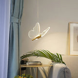 WingAura - Elegant LED Pendant with Butterfly Wings