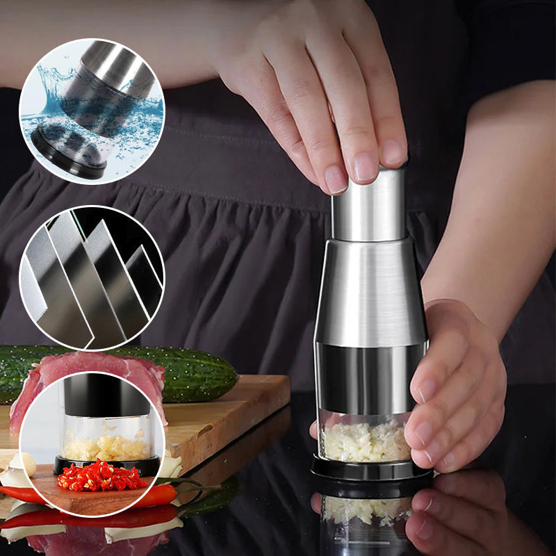 SpeedPress - Garlic Press for Quick Use