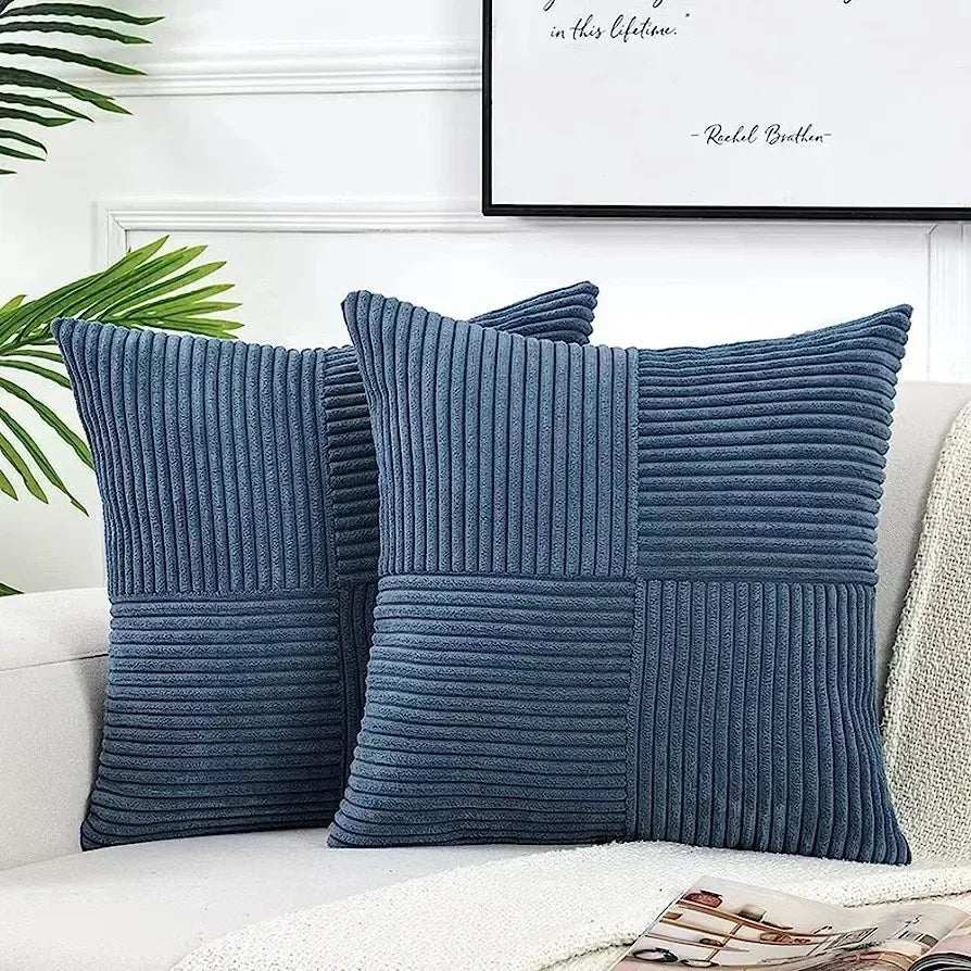 VelvetEase – Soft Corduroy Cushion Covers