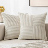 VelvetEase – Soft Corduroy Cushion Covers
