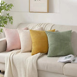 VelvetEase – Soft Corduroy Cushion Covers