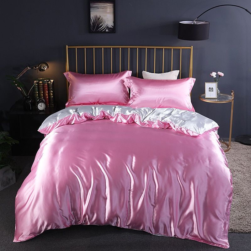 SilkAura - 4-Piece Silk Luxury Bedding