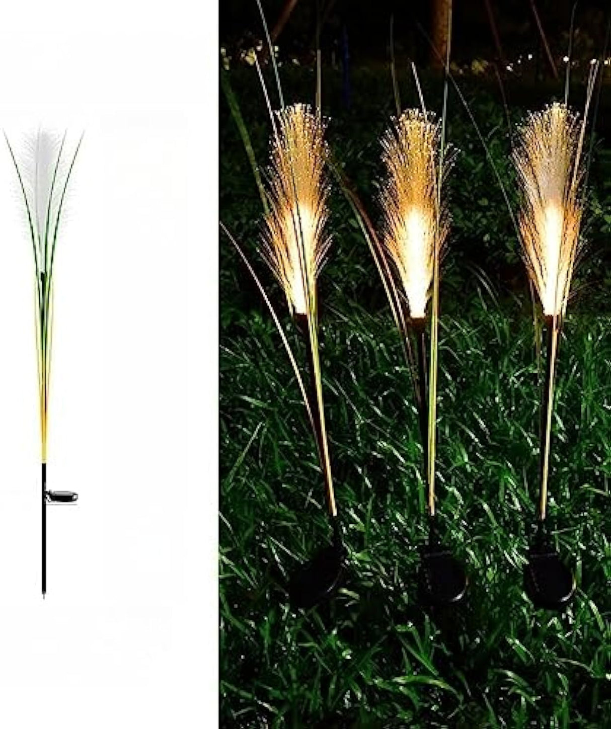 SolarSway - Fiber Reed Solar Garden Light