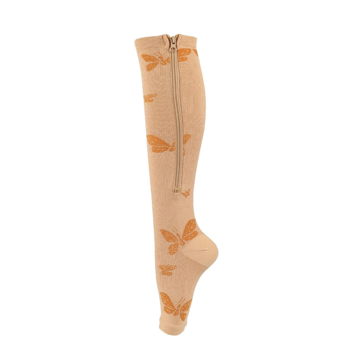 Zipper Compression Stockings for Women - Enhanced Blood Flow & Comfort
