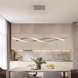TwirlLuxe - Modern Spiral Chandelier