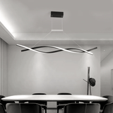 TwirlLuxe - Modern Spiral Chandelier