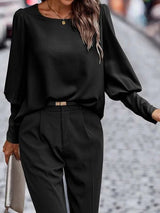Women's Blouse Long Sleeve Soft Fabric