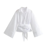 Women's Blouse  Soft Fabric Kimono Style