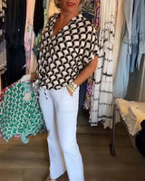 Women's Blouse Lightweight Polyester