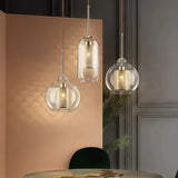 UrbanBeam – Stylish Iron and Glass Hanging Light