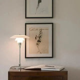 AuraDisk - Stylish Metal Lamp with Low Design