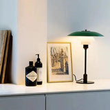 AuraDisk - Stylish Metal Lamp with Low Design