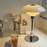 AuraDisk - Stylish Metal Lamp with Low Design