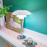 AuraDisk - Stylish Metal Lamp with Low Design