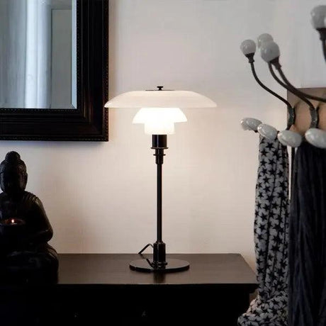 AuraDisk - Stylish Metal Lamp with Low Design
