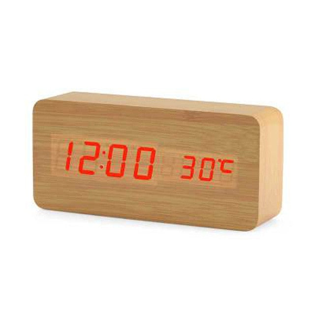 VoiceRise - Nordic Digital LED Alarm Clock