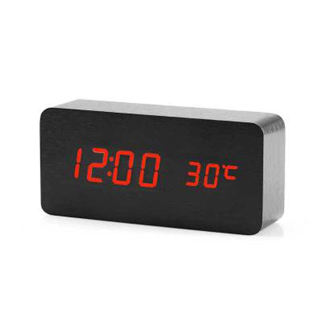 VoiceRise - Nordic Digital LED Alarm Clock