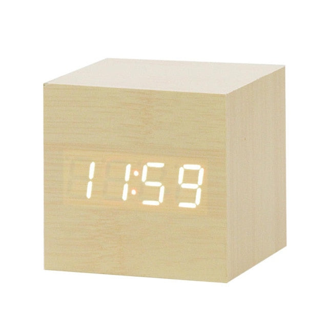 VoiceRise - Nordic Digital LED Alarm Clock