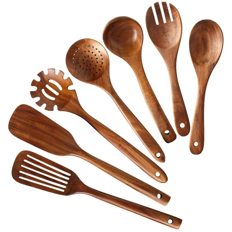 WoodChef - Teak Wood Kitchen Tools Set