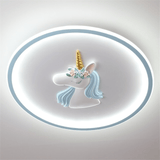 UnicornGlow - Ceiling Lamp with Magical Unicorn Design and Soft Lighting