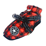 Waterproof Dog Coat with Built-in Harness – Warm, Weather-Resistant Dog Jacket for All Breeds
